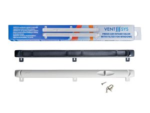 ventsys Shipping Information, trickle vents , grey frame